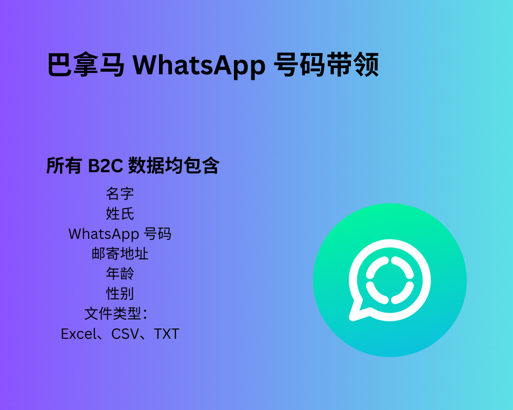 巴拿马 WhatsApp 号码线索